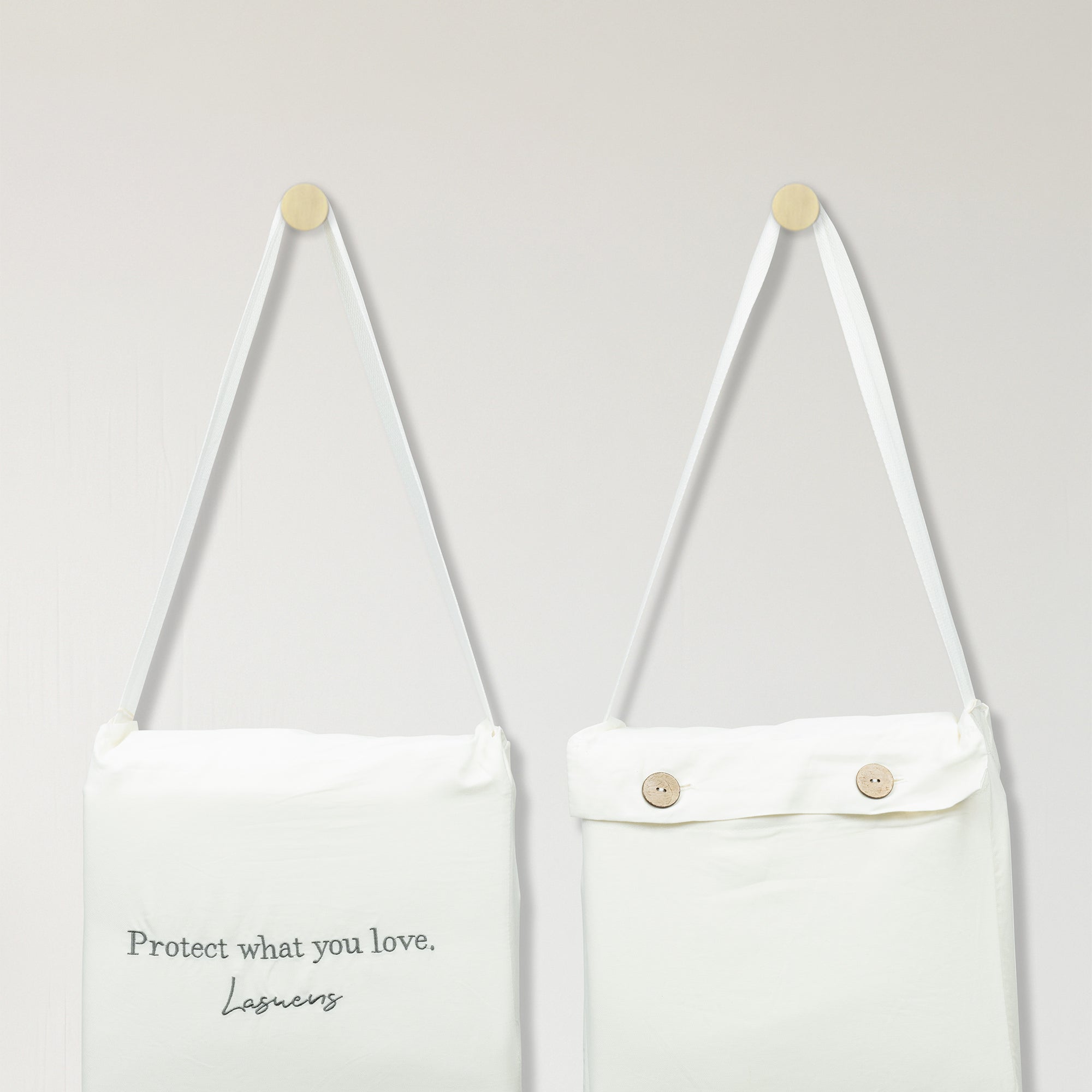 white bamboo linen duvet cover #color_milk