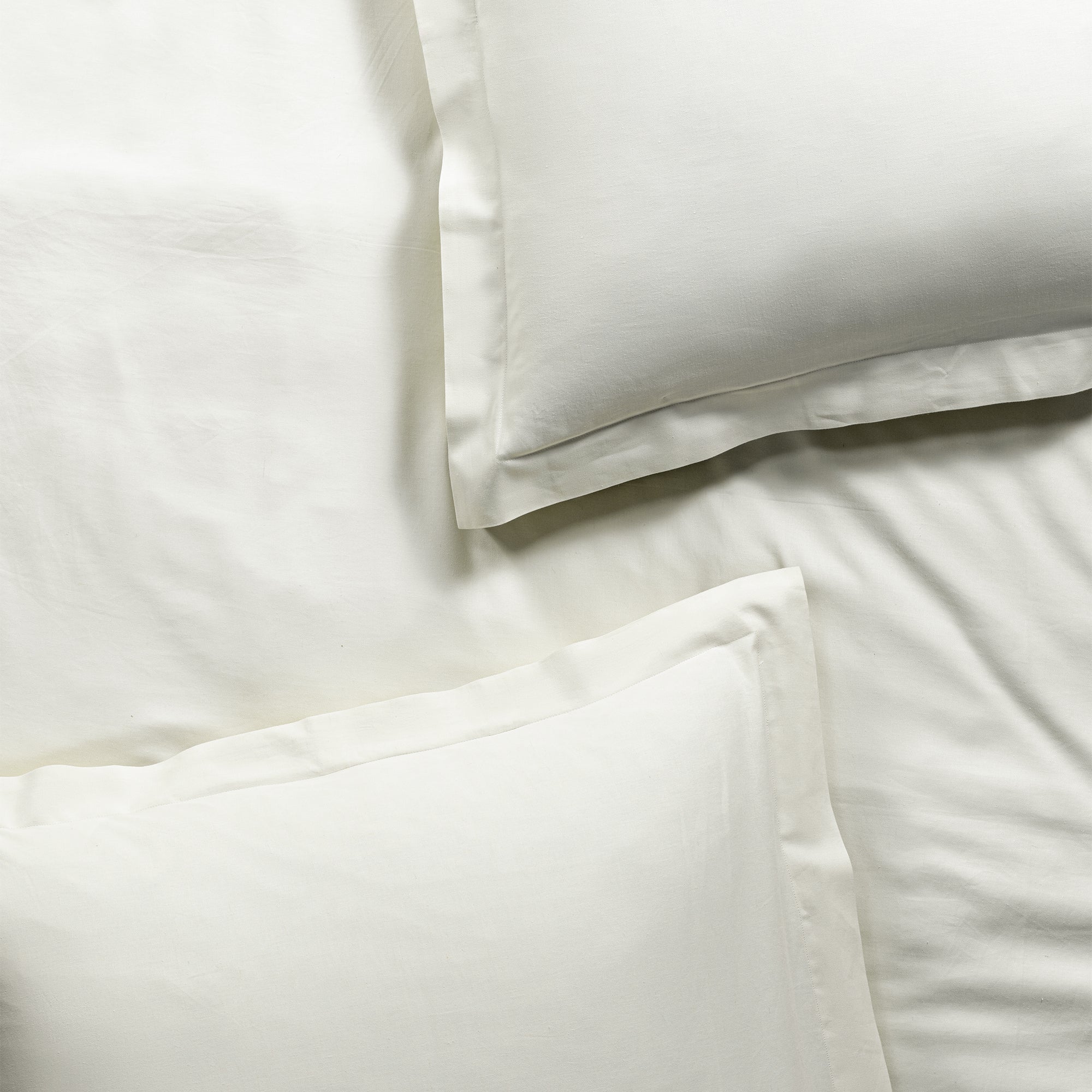 white bamboo linen duvet cover #color_milk