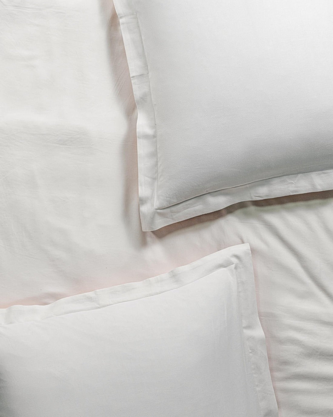 White bamboo linen euro shams #color_white