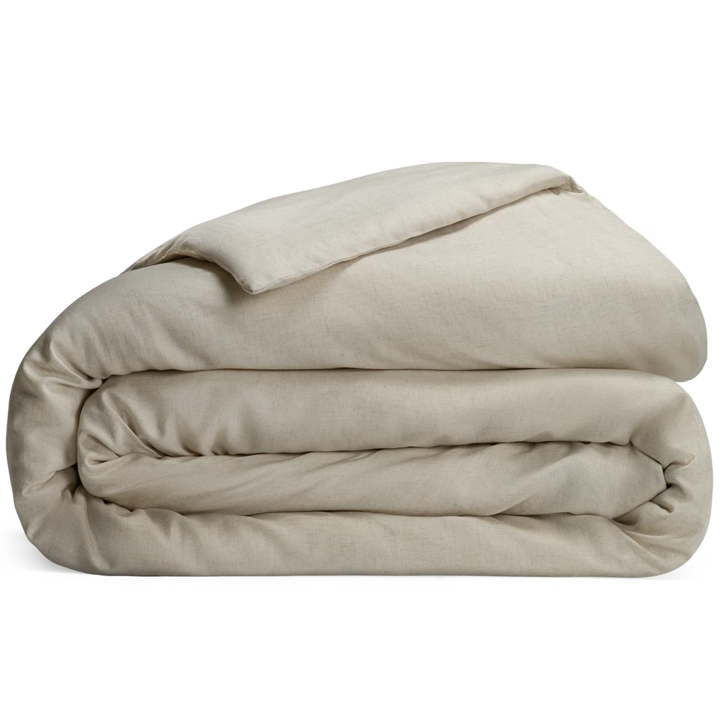 natural bamboo linen duvet cover #color_natural
