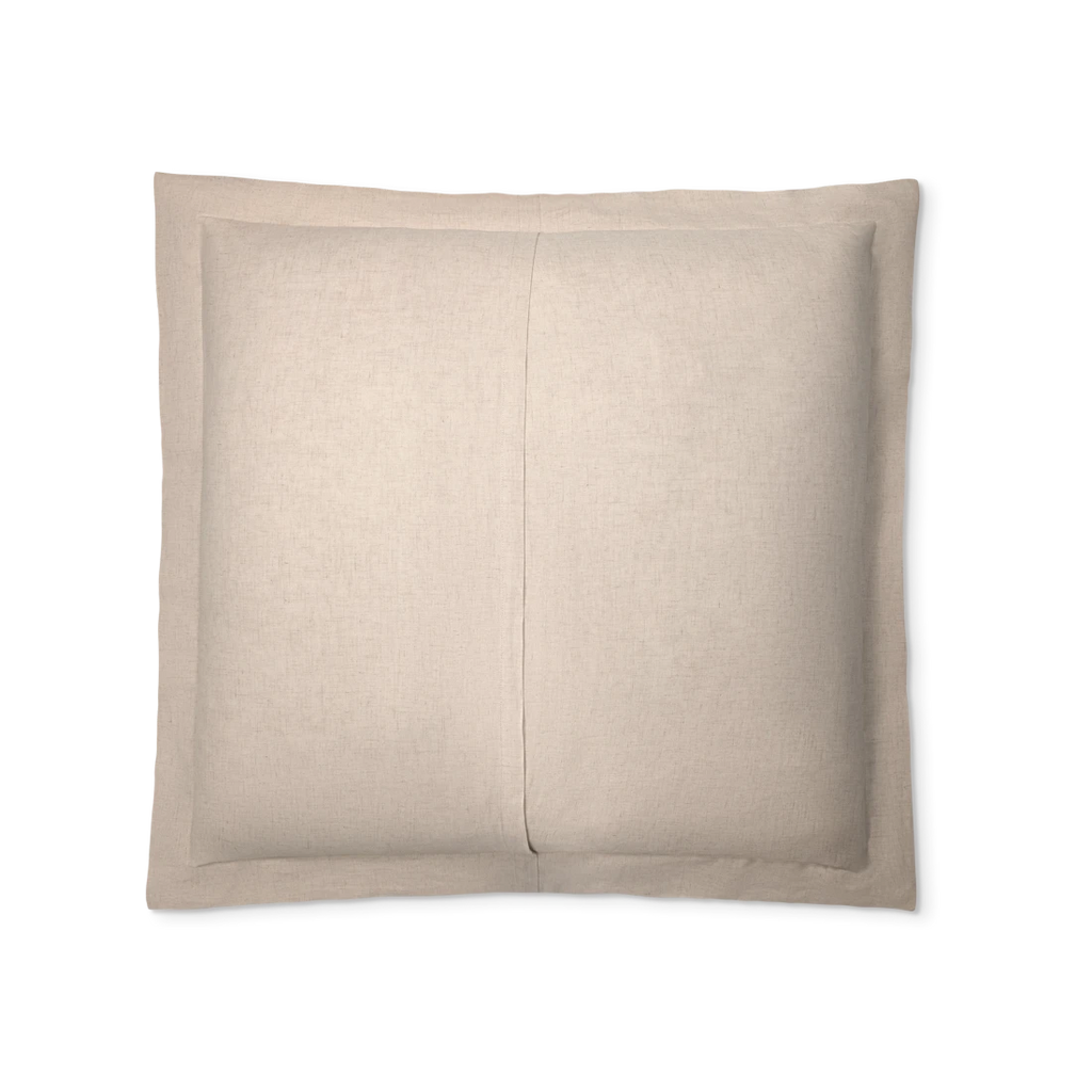 Natural bamboo linen euro sham #color_natural